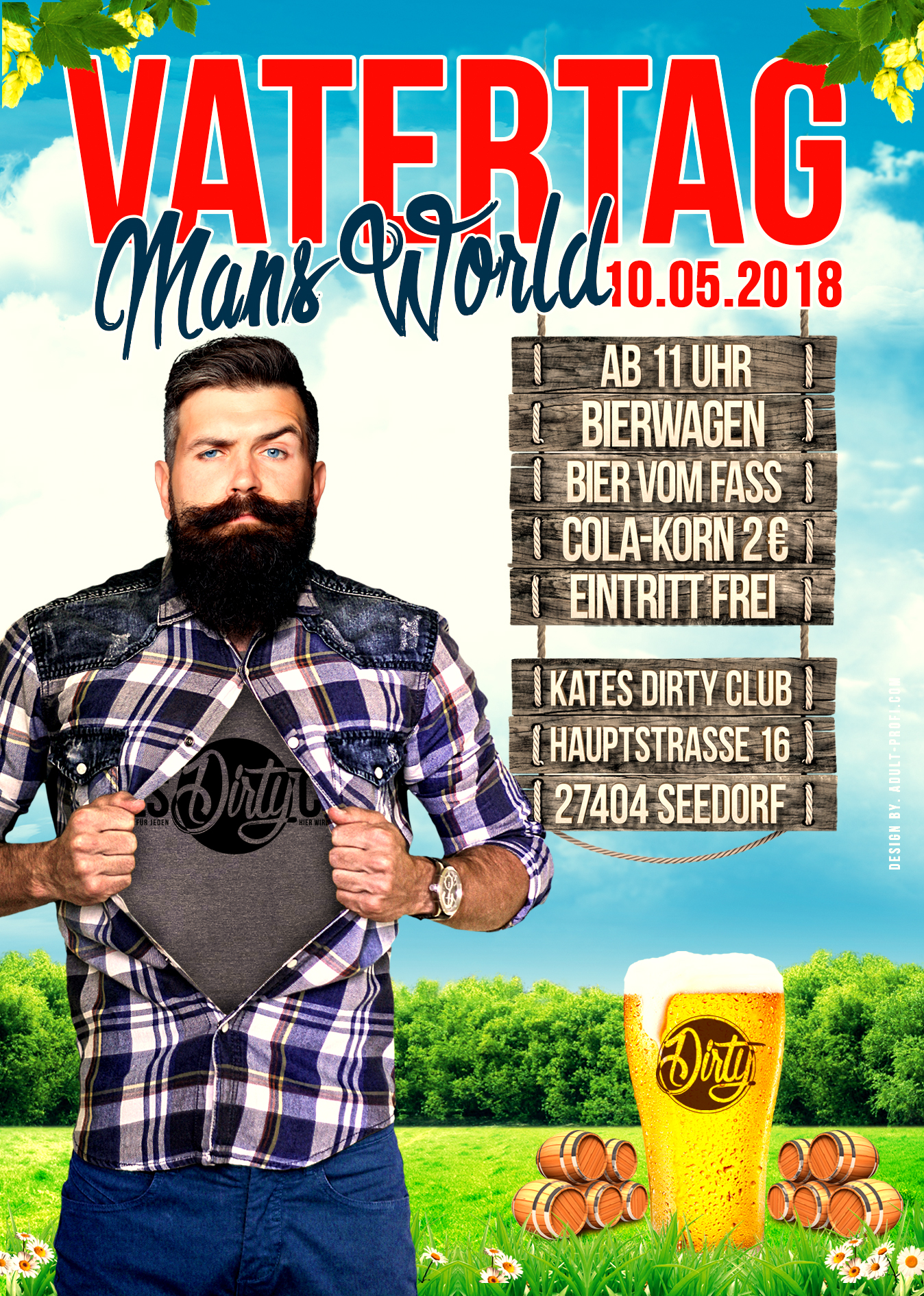 Vatertag Datum Umzug Party des Jahres in Niedersachsen
